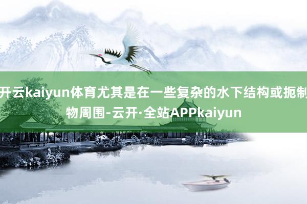 开云kaiyun体育尤其是在一些复杂的水下结构或扼制物周围-云开·全站APPkaiyun