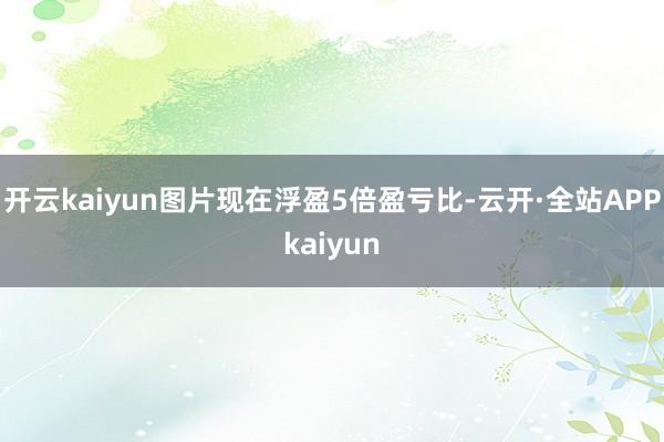 开云kaiyun图片现在浮盈5倍盈亏比-云开·全站APPkaiyun