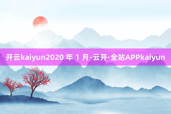 开云kaiyun2020 年 1 月-云开·全站APPkaiyun